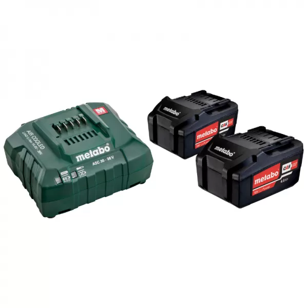 Základná sada 18V/2x4,0 Ah, ASC 55 Metabo 685050000