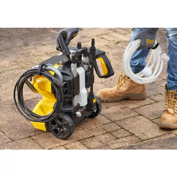 Akumulátorový tlakový čistič 2xV20 55/70/100 bar 18V bez akumulátora Stanley FatMax SFMCPW1500B