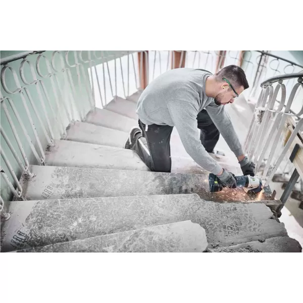 Aku úhlová bruska AGC 18V-125 2x5,0Ah EBI-Plus Festool 577700