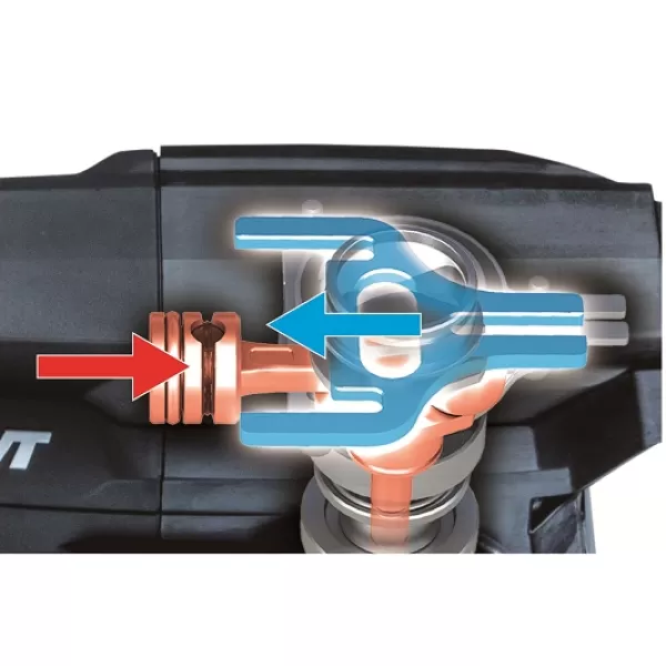 Aku kladivo s výměnným sklíčidlem a AWS Li-ion XGT 40V bez aku Makita HR009GZ04