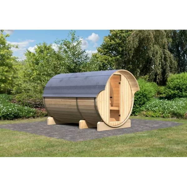 Fínska sauna KARIBU FASSAUNA 3 (66853) LG1981
