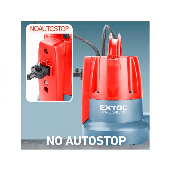 Ponorné tlakové čerpadlo pre suché čerpanie Extol Premium 8895014