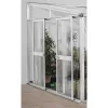 Skleník VITAVIA ATHENA 10200 sklo 3 mm + PC 10 mm stříbrný LG3836