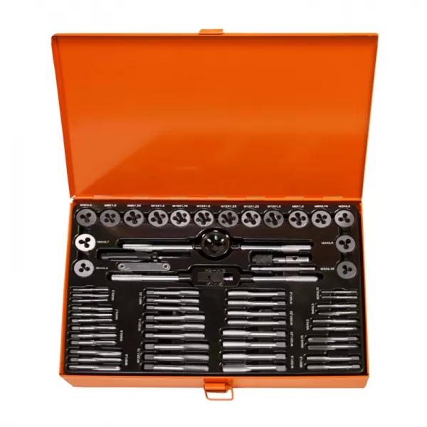 Sada závitníků a závitových oček 60 dílů M3 - M12 RICHMANN PC9184