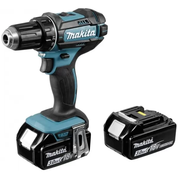 Aku vrtačka 2x18V/3,0Ah Makita DDF482RFJ