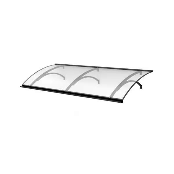 Stříška nad dveře LANITPLAST LARUS XL 197/87 antracit LG2577