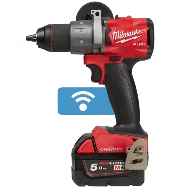 Aku vrtací šroubovák M18 FUEL™ ONE-KEY™ 18V/2x5,0Ah Milwaukee M18ONEDD2-502X