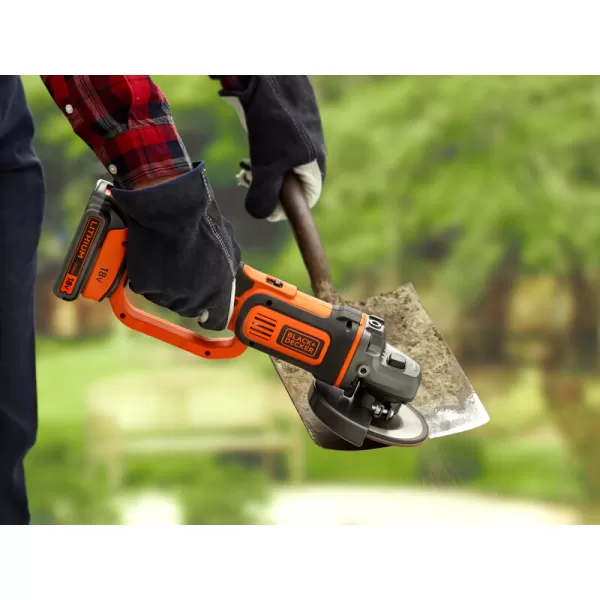 Aku úhlová bruska 18V bez aku Black&Decker BCG720N