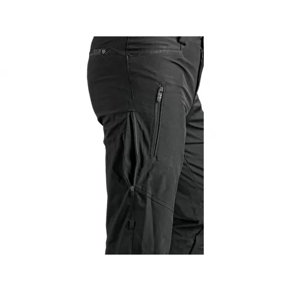 Kalhoty Canis CXS AKRON, softshell, černé