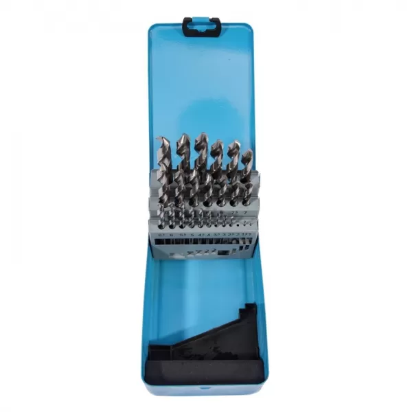 Sada vybrušovaných vrtáků do kovu HSS-G 25 dílů XTLINE XT34025