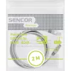 Patch kabel SCO 560-020 CAT5e UTP 2xRJ45 2m SENCOR 45010207