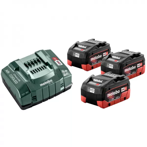 Základní set LiHD 18V/3x5,5 Ah, ASC 55 Metabo 685074000