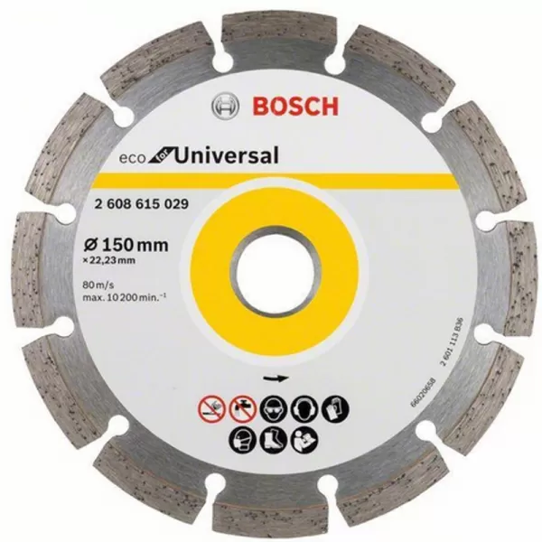 Diamantový dělicí kotouč ECO For Universal 230 x 22,23 x 2,6 x 7 mm Bosch 2608615031