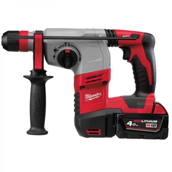 Aku 4-režimové kladivo SDS-Plus se sklíčidlem FIXTEC™ M18™ 18V/2x4,0Ah Milwaukee HD18HX-402C-2X