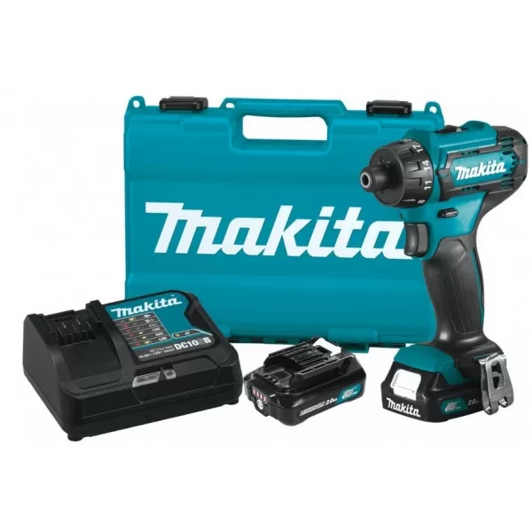 Aku skrutkovač 12V 2x2,0Ah Makita DF033DSAE