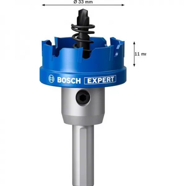 Děrovka s adaptérem EXPERT Sheet Metal 33 × 5 mm 2608901989