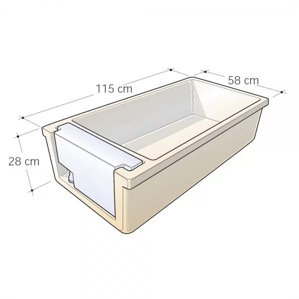 Samozavlažovací truhlík VERDEMAX 2250