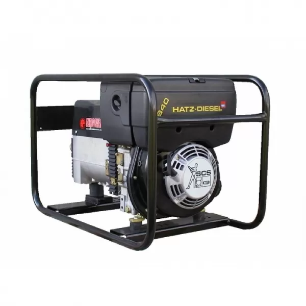 Profesionální dieselová jednofázová elektrocentrála 6 kVA EUROPOWER EP6000D