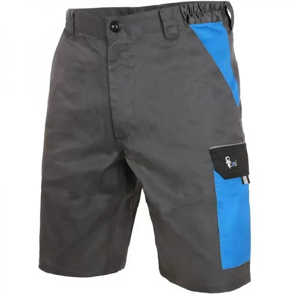 Kraťasy Canis CXS PHOENIX ZEFYROS, pánské, šedo-modré