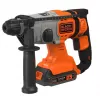 Aku kombinované kladivo 18V 2x2,5Ah v kufru Black&Decker BCD900E2K