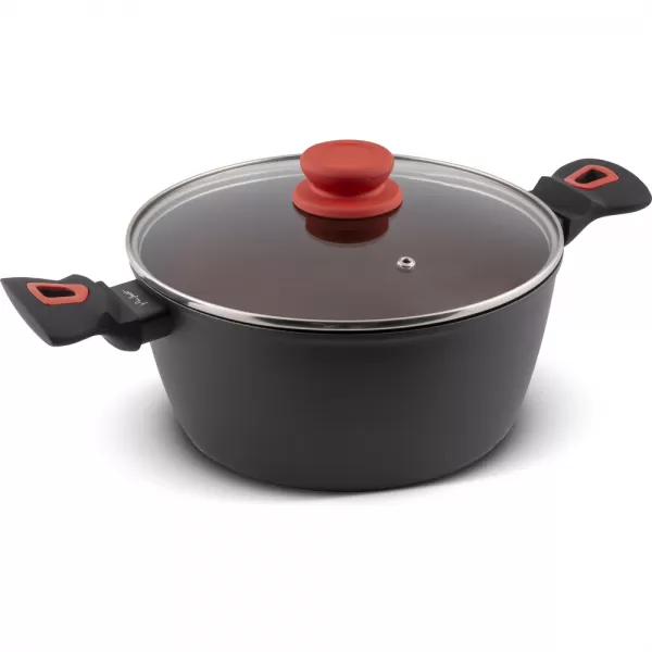 Kastrol s poklicí 18 cm TERRACOTA LAMART LT1212