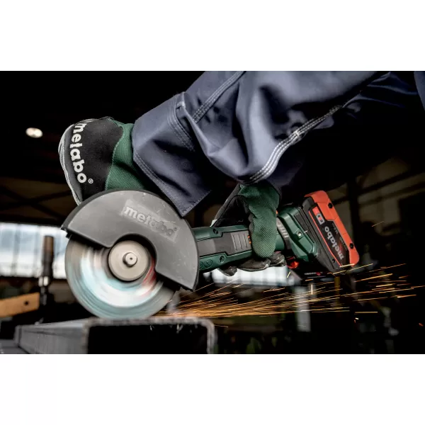 Aku úhlová bruska 18V/2x5,5Ah LiHD WPB 18 LT BL 11-125 Quick Metabo 613059660
