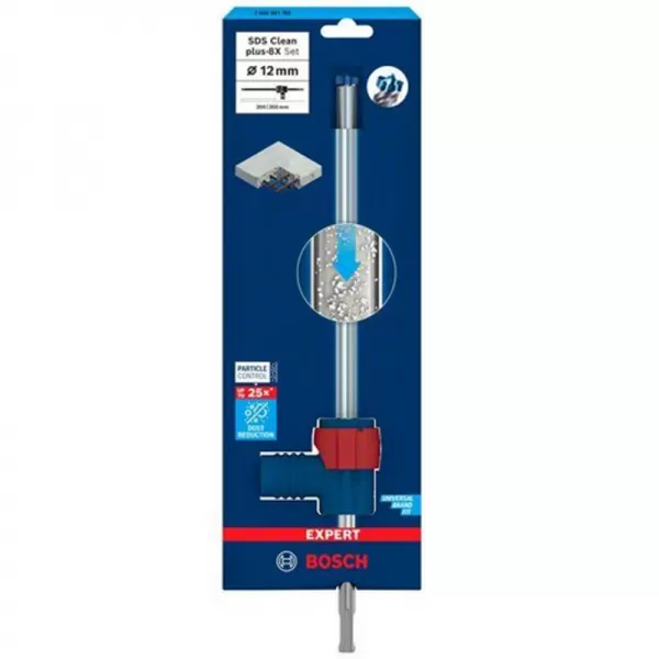 Set vrtáku s odsáváním do betonu EXPERT SDS Clean plus-8X