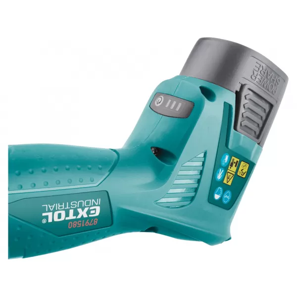 Akumulátorové záhradné nožnice 16V 2x2,0Ah EXTOL INDUSTRIAL 8791580