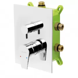 Podomítková baterie s boxem 3 vývody VISION X Novaservis BOX42051RX,0