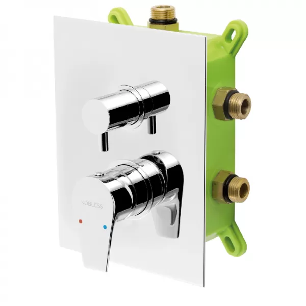 Podomítková baterie s boxem 3 vývody VISION X Novaservis BOX42051RX,0