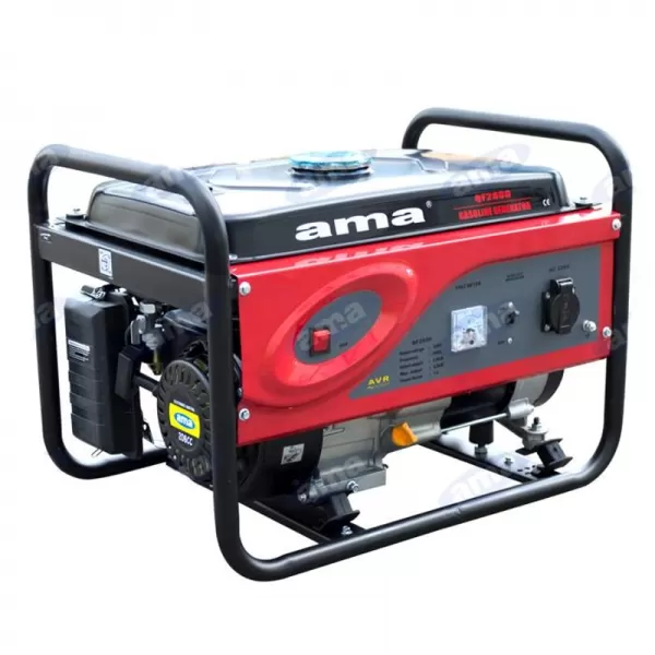 Elektrocentrála 6,5 kVA, benzin, 220 V, elektrický startér A.M.A. S.P.A. 89426