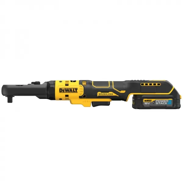 Aku ráčna s 3/8’’+ 1/2” s čtvercovou výměnnou hlavou 18V bez aku DeWALT DCF510N