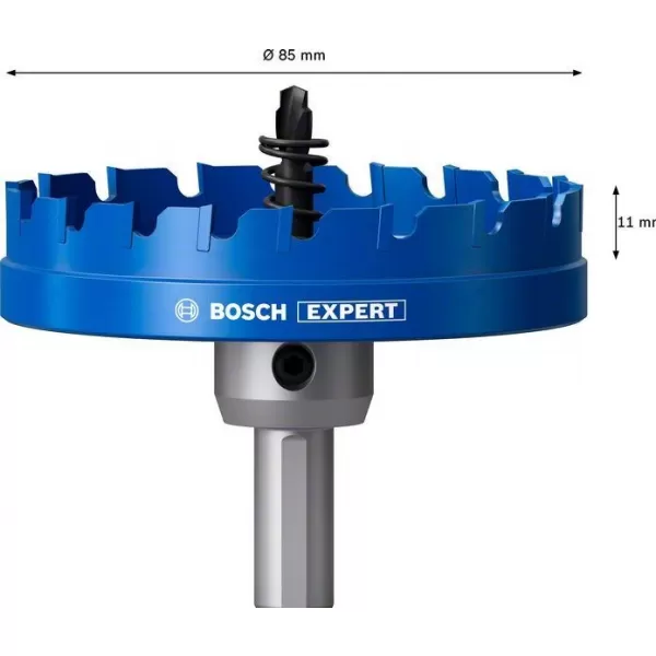 Děrovka s adaptérem EXPERT Sheet Metal 85 × 5 mm 2608902019