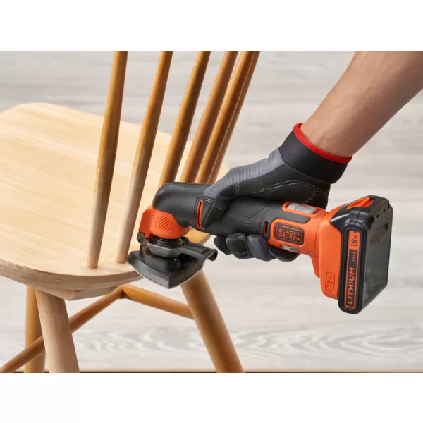 Aku multifunkční oscilační bruska 18V bez aku Black&Decker BDCOS18N