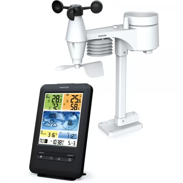 Profesionální meteostanice SENCOR SWS 9898 WiFi