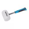 Palička gumová bílá - kovová pogumovaná násada 75 mm XTline XT33064