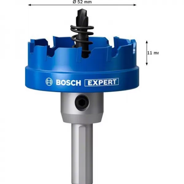 Děrovka s adaptérem EXPERT Sheet Metal 52 × 5 mm 2608902008