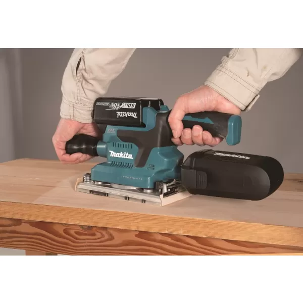 Aku vibrační bruska 93x185mm Li-ion LXT 18V bez aku Makita DBO380Z