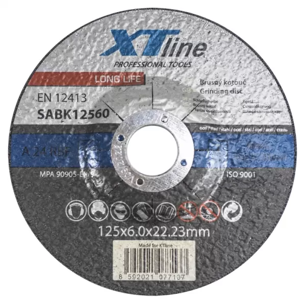 Kotouč brusný na ocel 115x6,0x22,2 XTline SABK11560