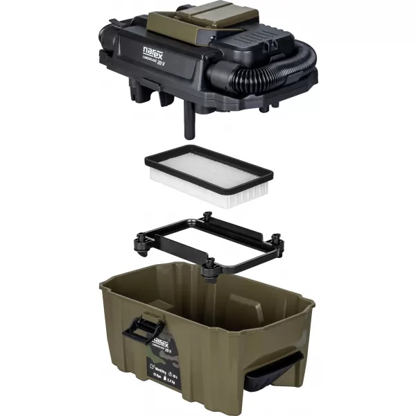 Aku vysavač 2v1 20V bez aku Narex Camouflage 65406337