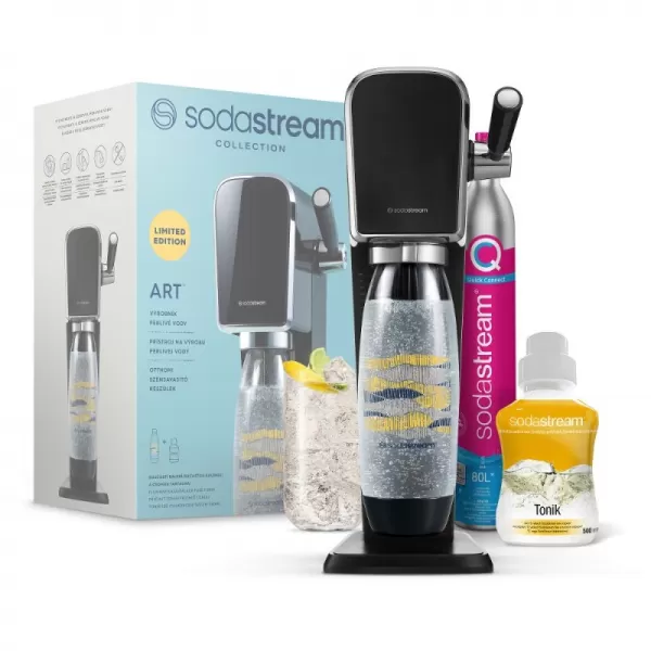 Výrobník perlivé vody Tonik Megapack Sodastream Art Black