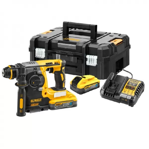 Aku kombinované bezuhlíkové kladivo SDS-Plus 18V 2x 5,0Ah XRP DeWALT POWERSTACK DCH273H2T