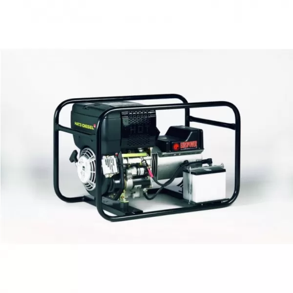 Profesionální dieselová jednofázová elektrocentrála 4,2 kVA EUROPOWER EP4200DE