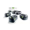 Napájecí sada FESTOOL 18V 4x5,0/TCL 6 DUO 577709