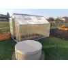 Skleník VITAVIA TARGET 7500 PC 4 mm stříbrný