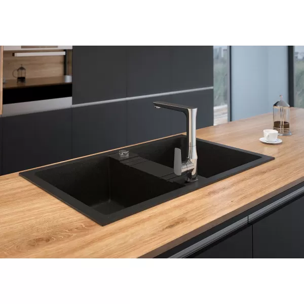Dřezová baterie METALIA 58, chrom Novaservis 58714,0