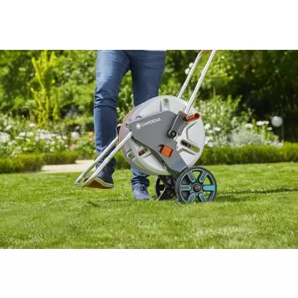 Kovový vozík na hadici Gardena CleverRoll M - sada 18542-20