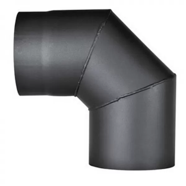 Kouřovod karton koleno 130/90/1,5 mm