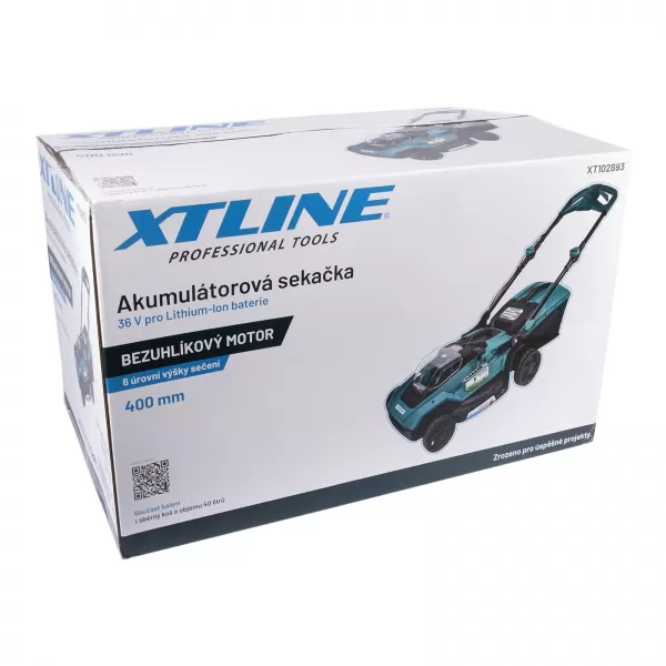 Aku sekačka 400 mm 36V bez aku XTLINE XT102893