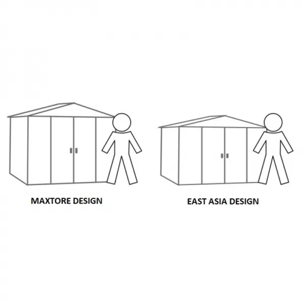 Zahradní domek MAXTORE WOOD 98 LG2302